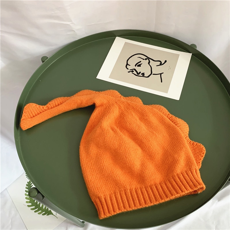 Baby woolen warm hat — view 2