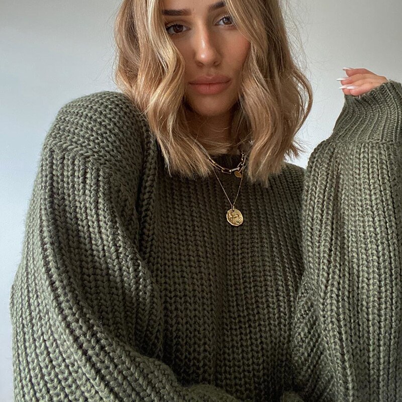 Woolen Hollow Long Sleeve Top