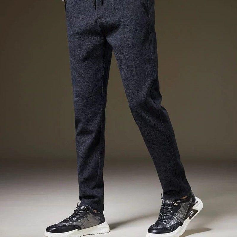 Plush Thick Men's Fashion And Comfort Trousers