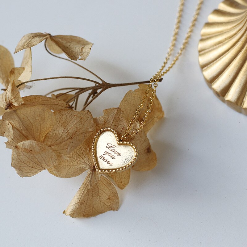 Clavicle Chain Titanium Steel Gold Plated Color Ladies Necklace