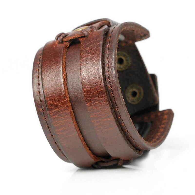 Retro Bronze Concealed Alloy Bracelet
