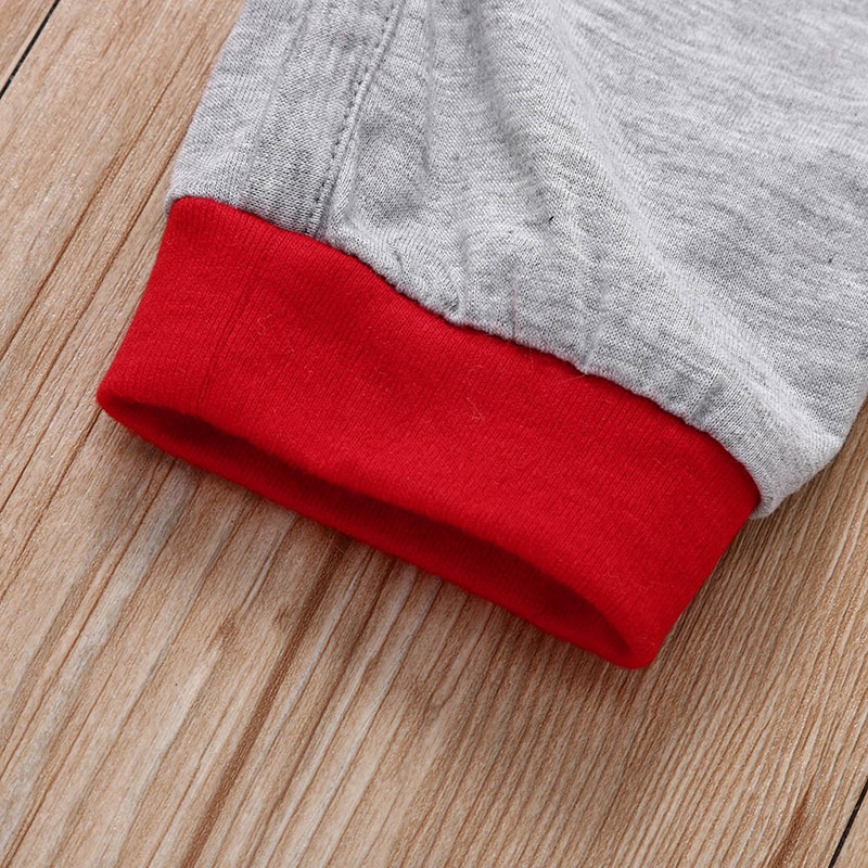 Plaid two-piece homewear Christmas parent-child outfit