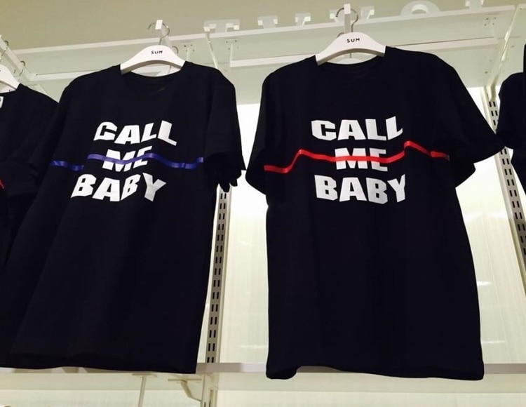 Exo 2nd Tour Concert call me baby Short sleeved T-shirt
