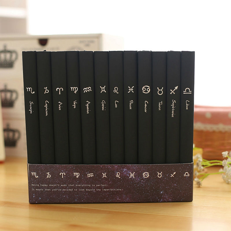 12 constellation notebook