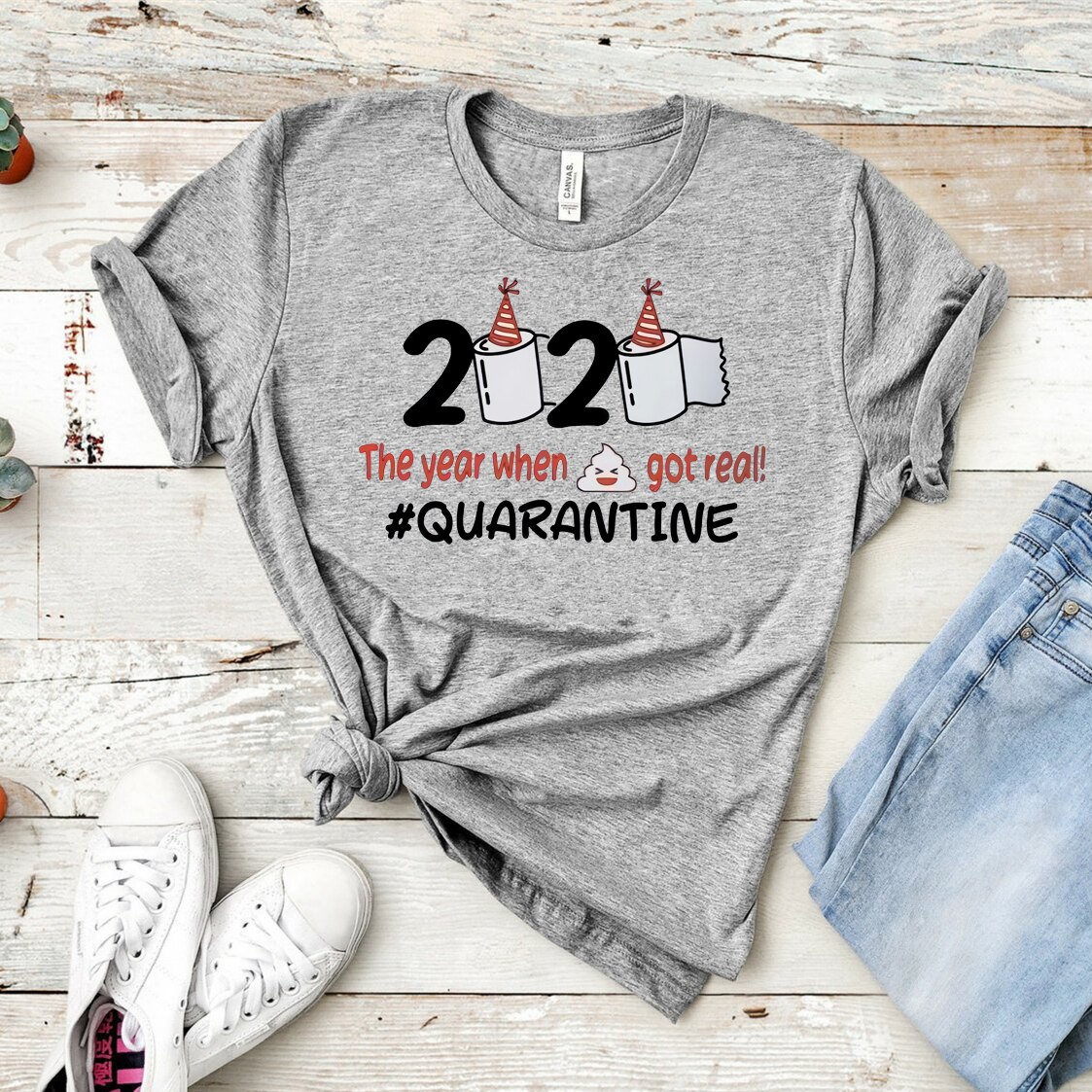 Letter print short sleeve T-shirt