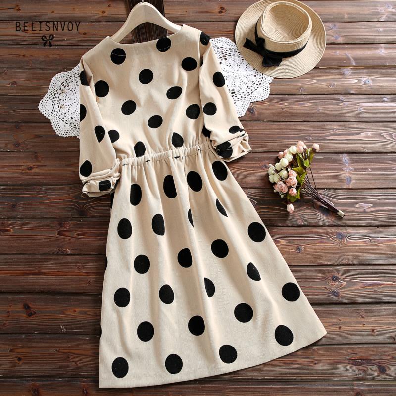 Literary lace waist dress