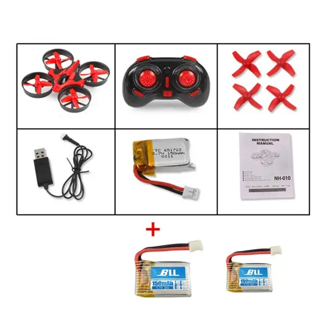 Remote control mini quadcopter
