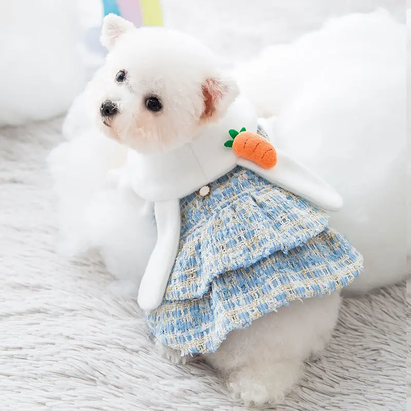 New skirt dress autumn and winter dog