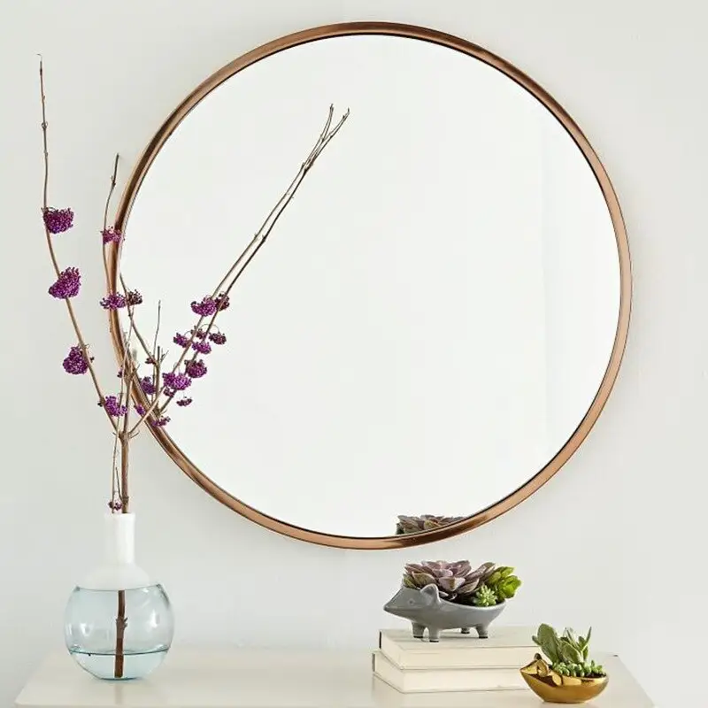 Bathroom wall mirror hanging decorative
