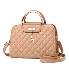 Fashionable ladies are versatile with cross-body handbags - Khaki - View 1