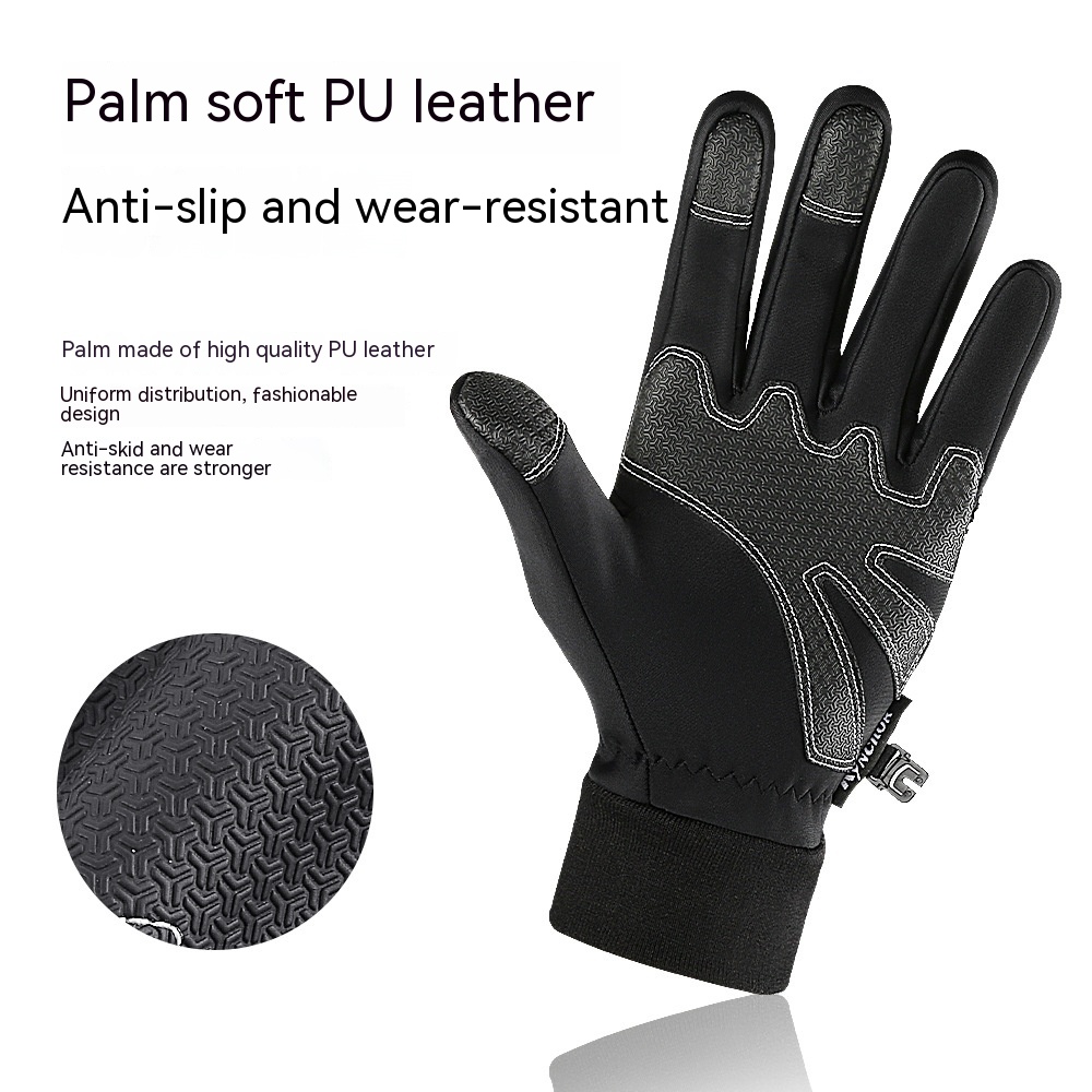 Warm Keeping Sports Cycling Gloves - Image 3