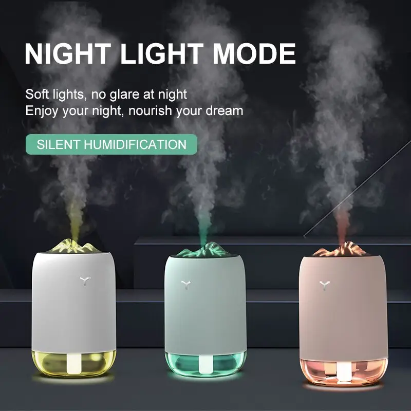 Mini USB Humidifier Atomizer Home Refill Onboard