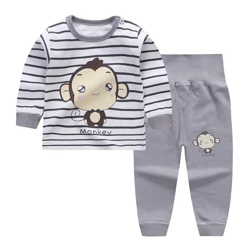 Spring and autumn new children's underwear suits