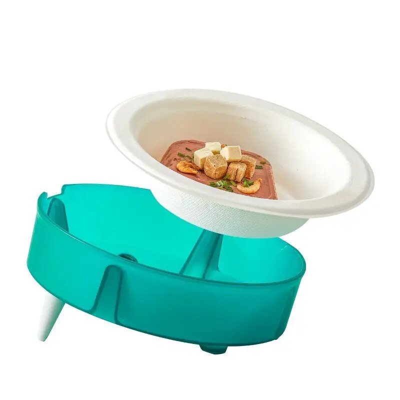 Cat Disposable Food Bowl Replaceable Portable Dog