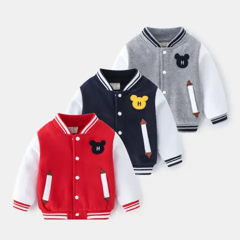 Leisure Children's Sweater Long Sleeve Casual Coat