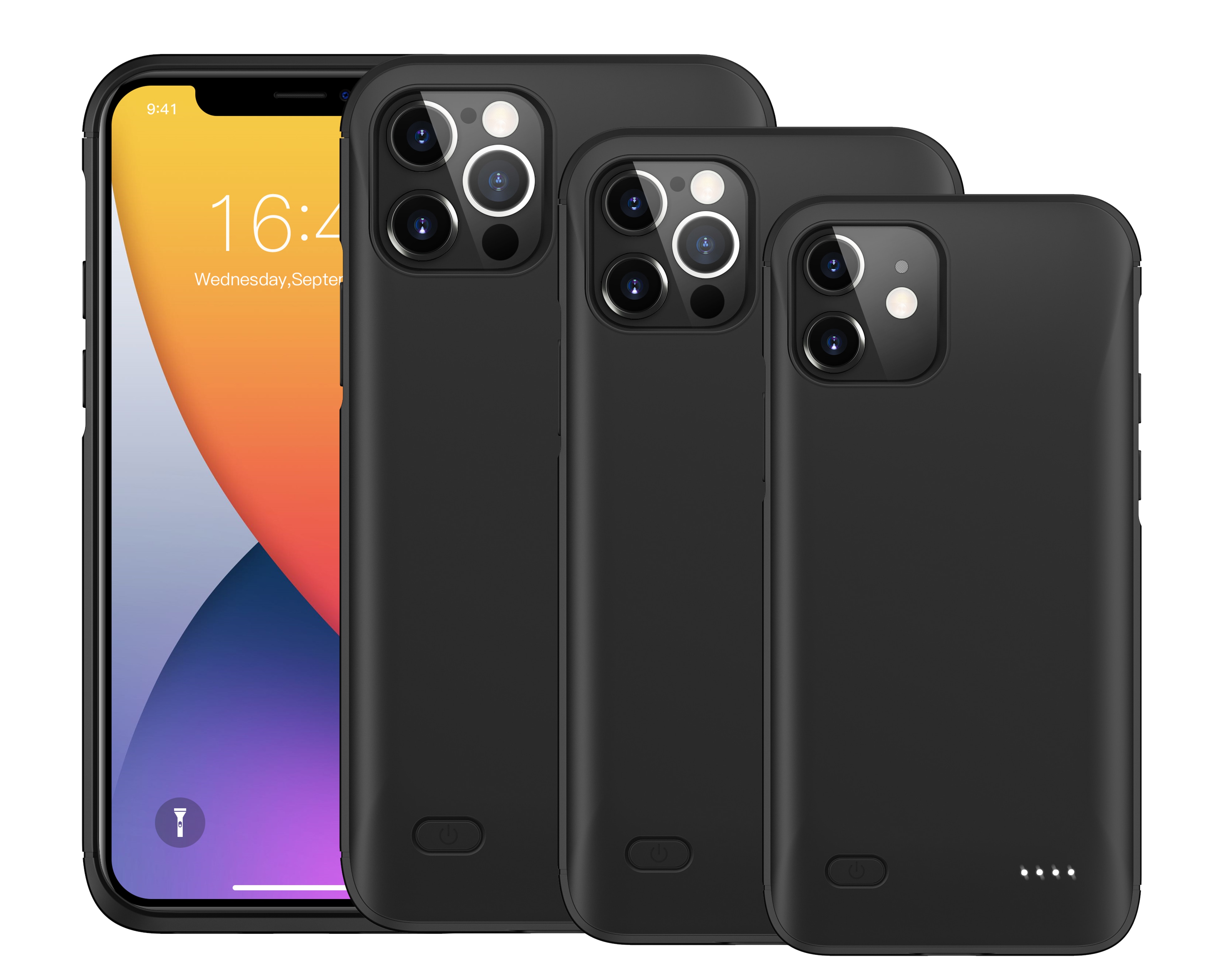 Large-capacity charging case with back clip battery - Image 6