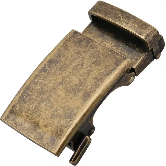 Men's automatic buckle belt buckle cross-border pass belt buckle