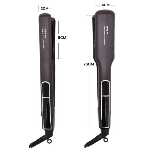 Hair Straightener Wet and Dry Curling Iron Ceramic Electric
