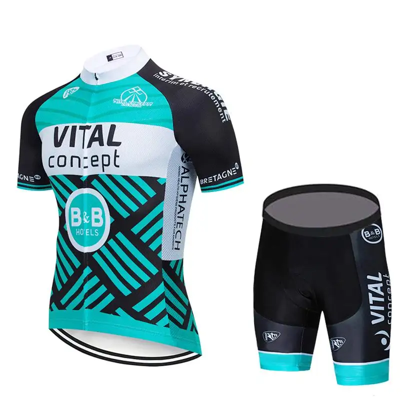 Vital Sports Men's Black JERSEY SHORTS Bib