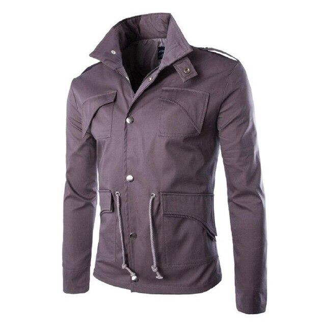 Men's Large Multi Pocket British Jacket Coat