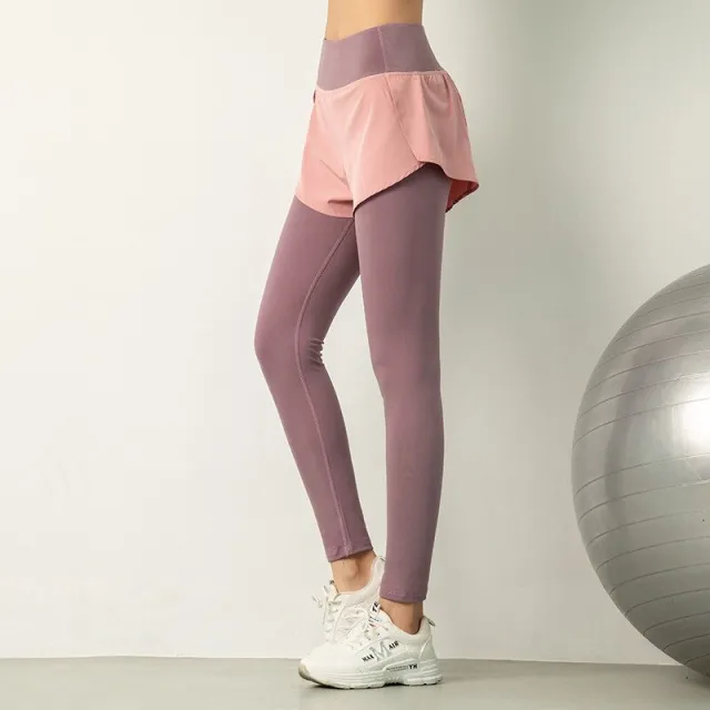 Yoga Pants For Women With High Waists And Tight Hips Pink - Shop at LoveMi