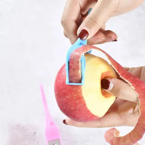 Multifunctional Fruit Peeler Orange Vegetable Finger Ring Continuous Scraping