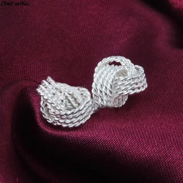 Explosive Jewelry Silver Plated Globe Earrings Copper Plated Silver - Shop at LoveMi