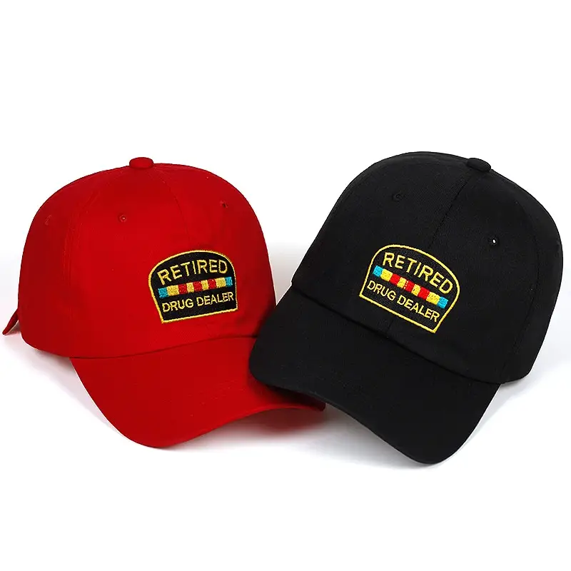 Hat Cotton Baseball Cap Style Low Profile Golf Cap