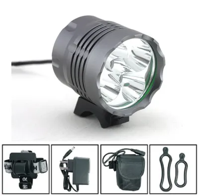 LED Mountain Bike Headlight 5T6 Bicycle Light