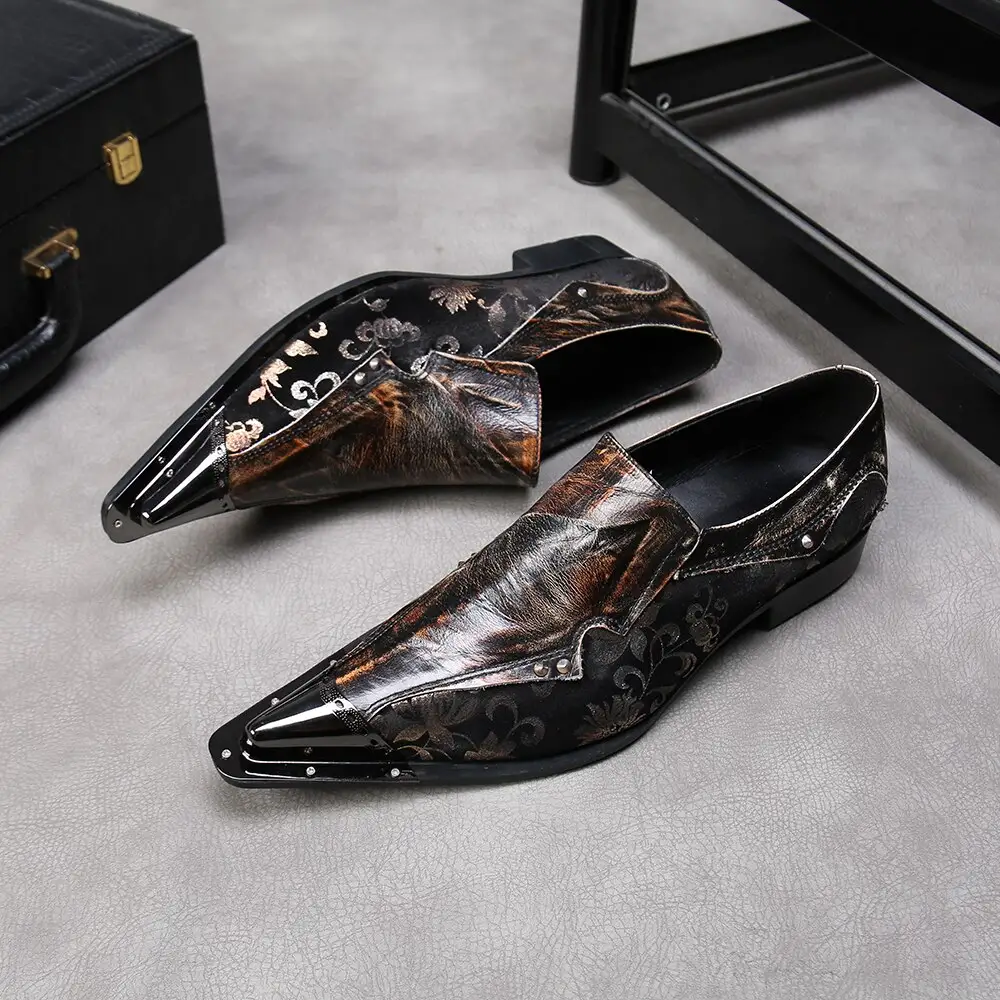 Trend Set Foot Low-Top Shoes Fashion Shoes Personality Business Casual Men's Shoes