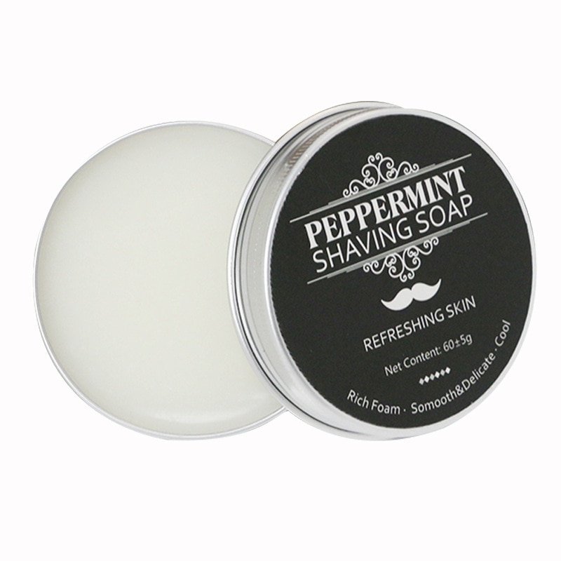 Mint shaving soap