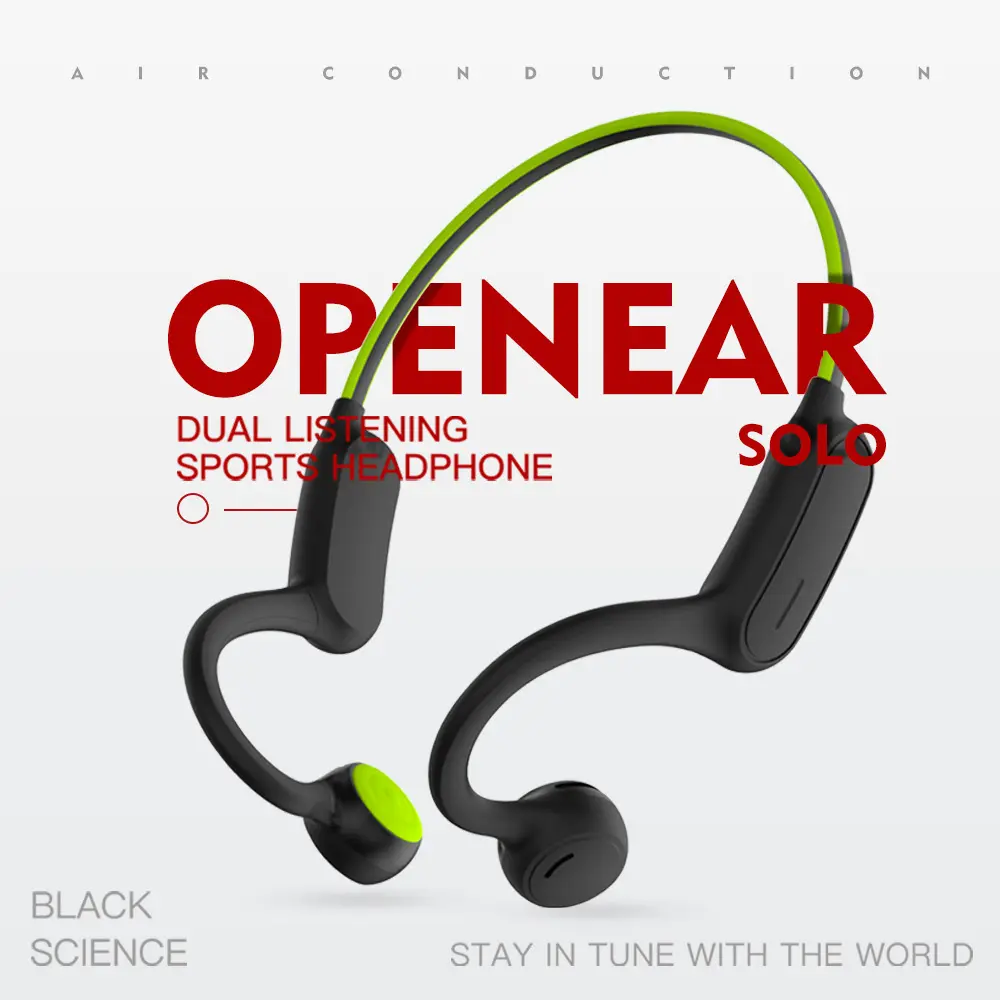 New Concept Bone Conduction Sports Headset