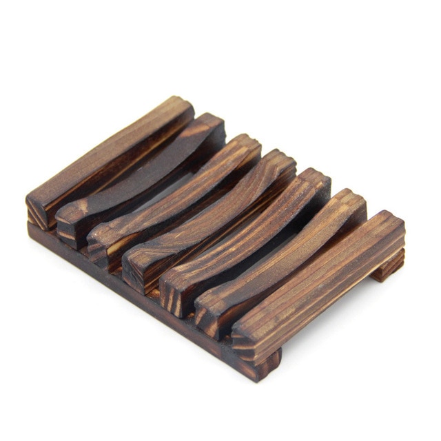 Retro Soap Box Processing Charcoal Wooden Soap Box