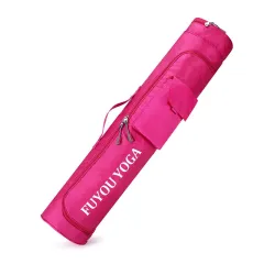 Large Capacity Sports Fitness Yoga Bag Printed Travel Bag - Rose - View 1