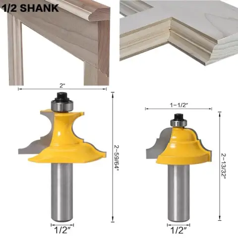 Door Frame Tenon Knife Line Bogu Splicing