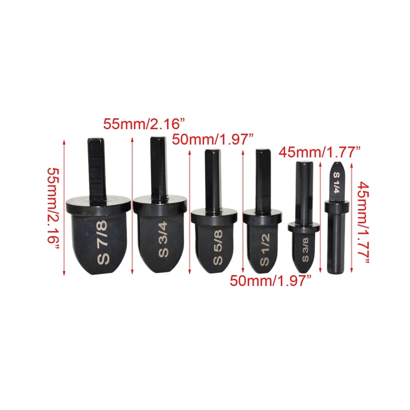 English Electric Reamer Head 6-Piece Electric Reamer Head - Image 4