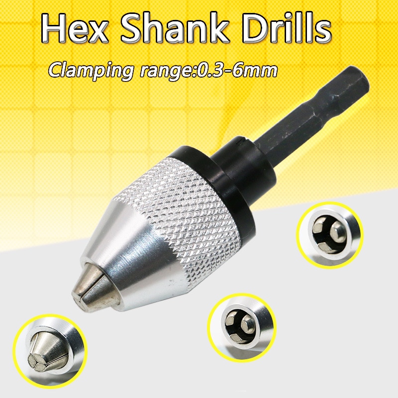 Quick Change Keyless Drill Bit Conversion Tool