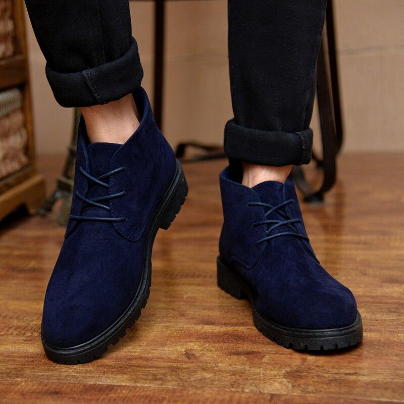 Autumn And winter New High-top Leather Boots