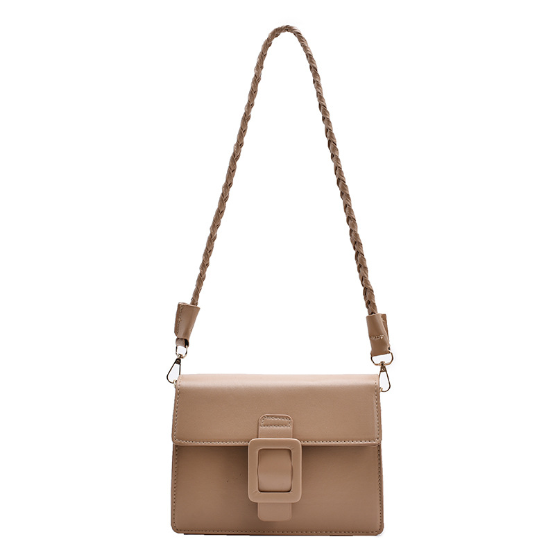 Fashion all-match Korean Woven Small Square Bag