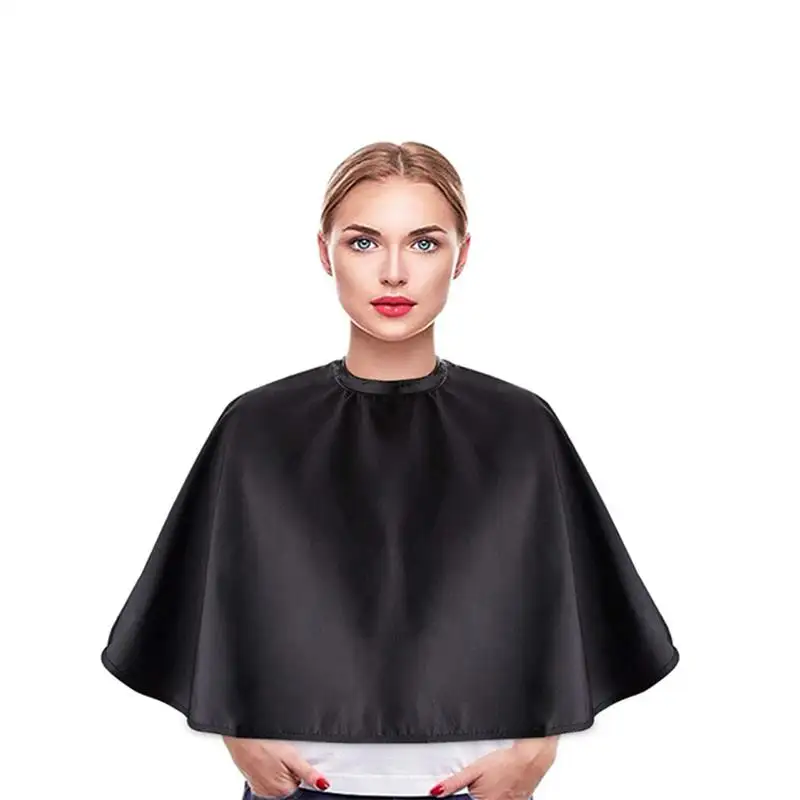 Shoulder Hair Dyeing Black Shawl Salon Barber