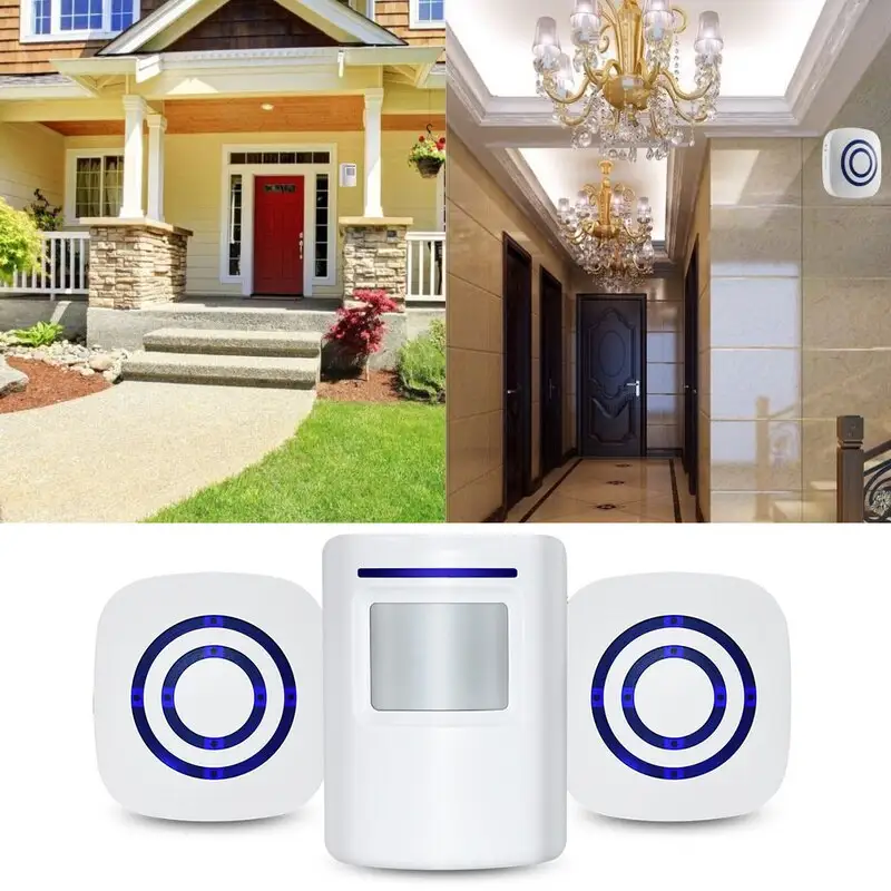 The New Induction Split Doorbell Welcome Alarm Three In One