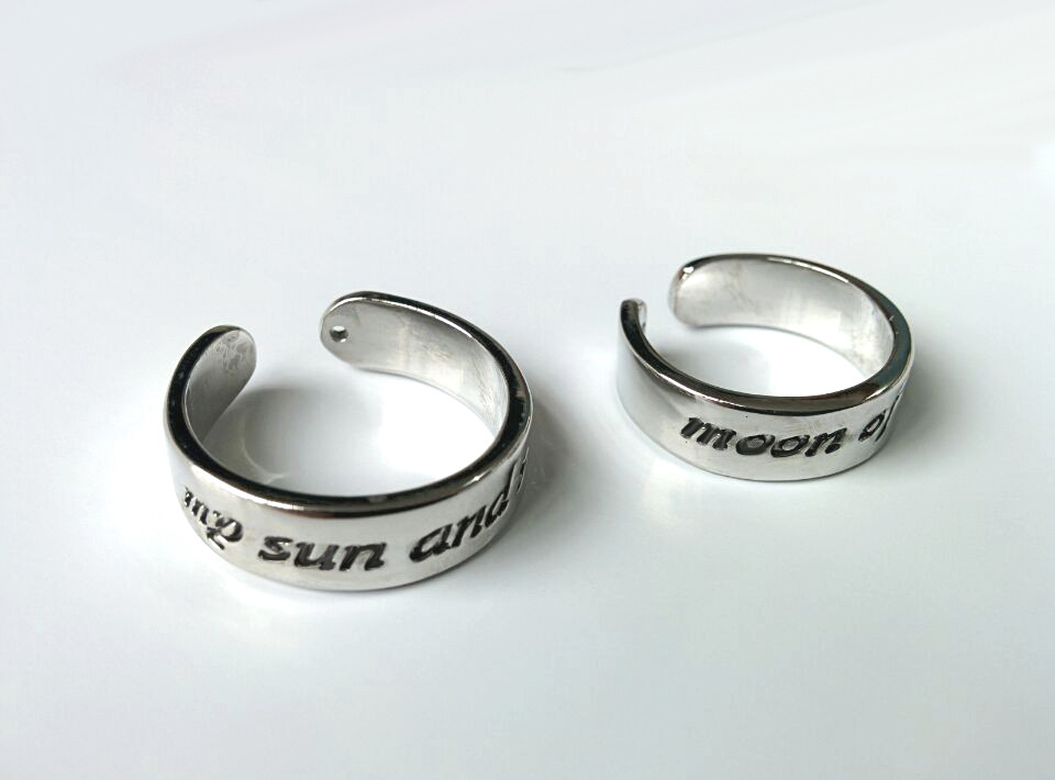 Vintage Ring My Sun And Star, Moon Of My Life Ring