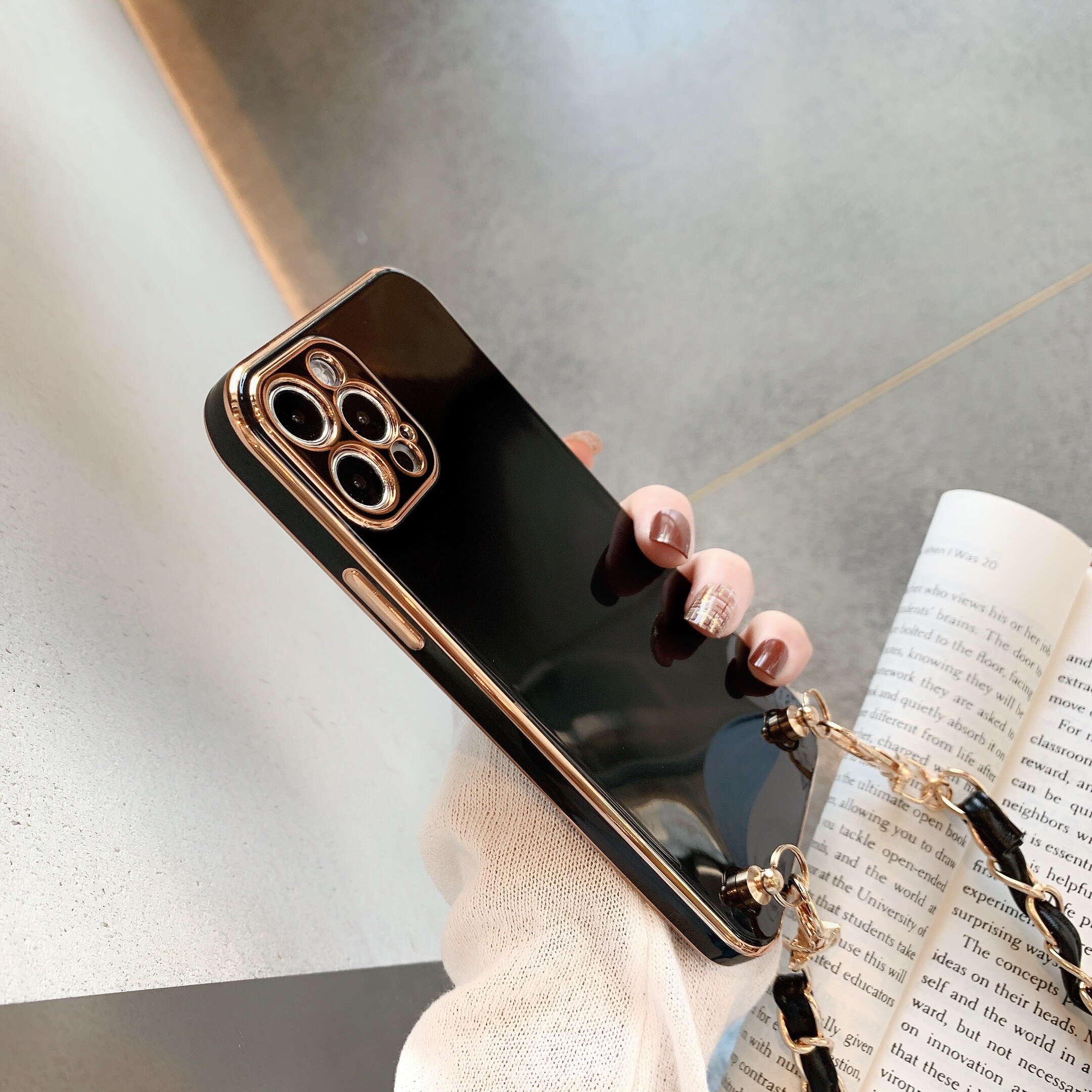 Leather Rope Lanyard For 12Mini Electroplated Shell