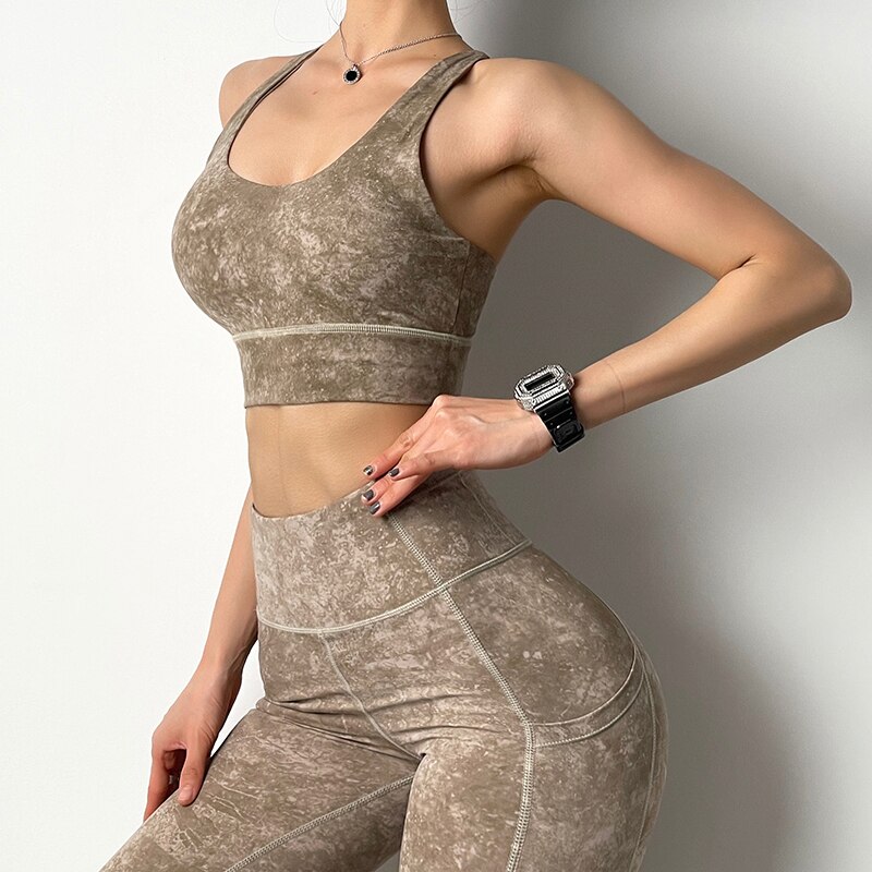 Quick-drying Cross Beauty Back Yoga Bra Breathable