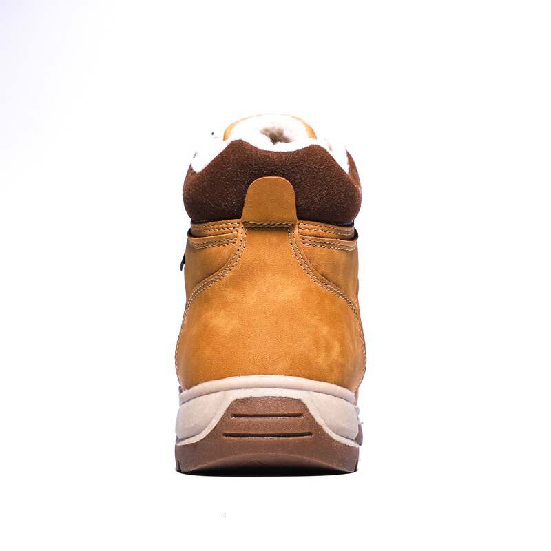 Plus Velvet British Warm Tooling Men's Shoes Outdoor