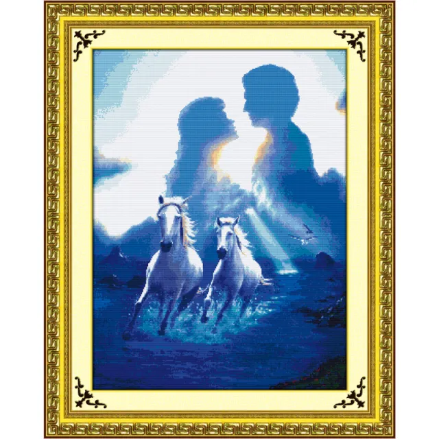 Handmade Handicraft Material Package Cross Stitch Sky Lover Cross Stitch - Shop at LoveMi