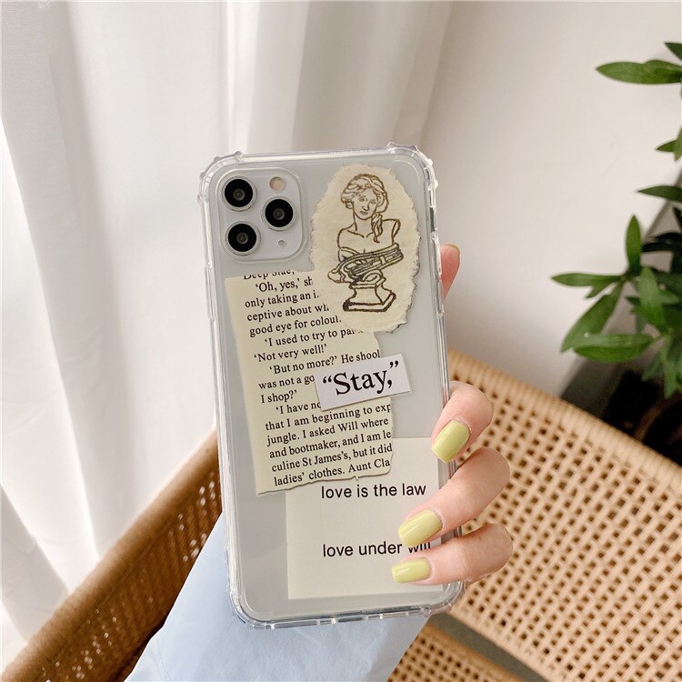 Personalized Label Transparent Applicable Mobile Phone Case - Image 4