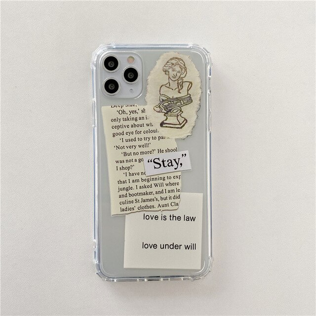 Personalized Label Transparent Applicable Mobile Phone Case - Image 3