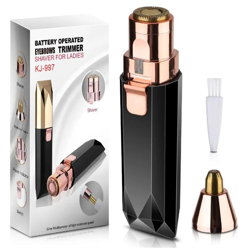 Women's Shaver Electric Hair Remover Electric Eyebrow Trimmer - Shaver