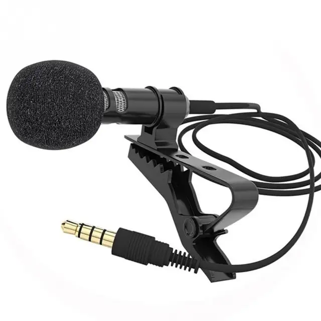 Portable clip Condenser Microphone Mobile Phone Universal